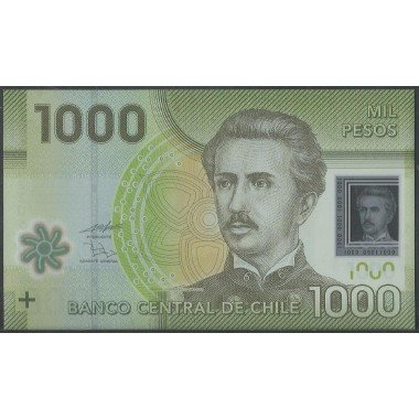 Chile, 1.000 Pesos 2010 P161a