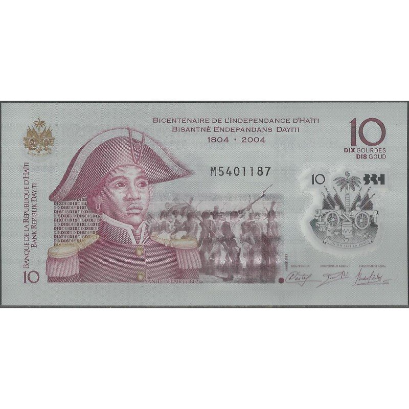 Haiti, 10 Gourdes 2013 P279