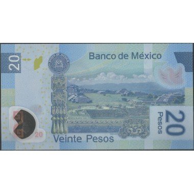 Mexico, 20 Pesos 3 May 2010 Serie NA P122l
