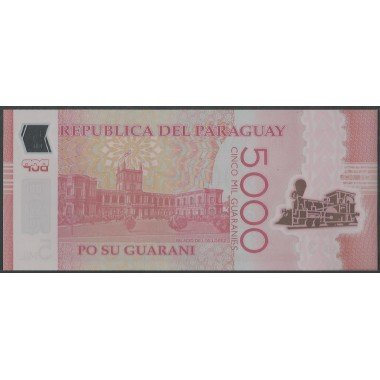 Paraguay, 5.000 Guaranies 2011 P234a