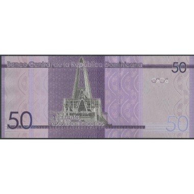 Rep. Dominicana, 50 Pesos 2014 P189a