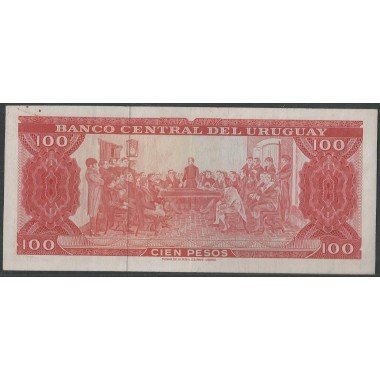 Uruguay, 100 Pesos ND1967 P47a8
