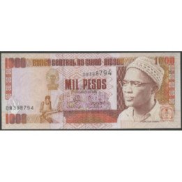 Guinea Bisseau 1.000 Pesos 1 Mar 1990 P13a