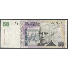 Argentina 50 Pesos ND2003-13 Serie F P356