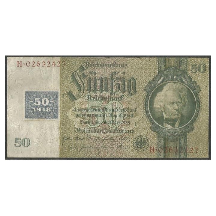 Alemania Democratica 50 Mark 1948 P6b