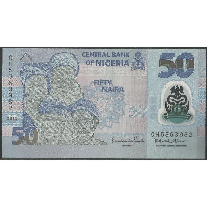 Nigeria 50 Naira 2013 P40d