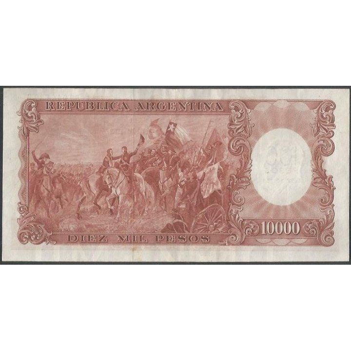 Argentina 100 Pesos ND1961-71 Serie B P286 reverso