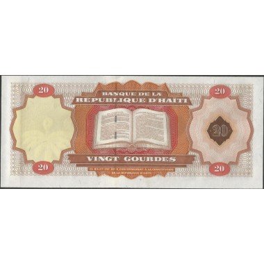 Haiti, 20 Gourdes 2001 P271A