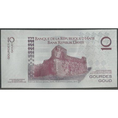 Haiti, 10 Gourdes 2010 P272d