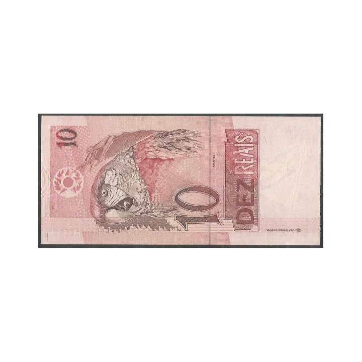 Brasil 10 Reales ND1997- Firma 41 P245Ak reverso