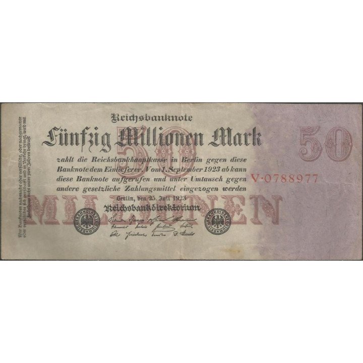 Alemania 50.000.000 25 Jul 1923 P98a