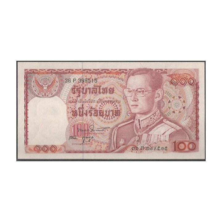 Tailandia 100 Bath ND1978 Firma 50 P89