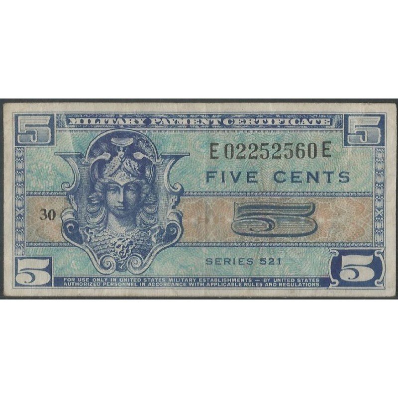 Estados Unidos - MPC, 5 Cents ND1954 PM29