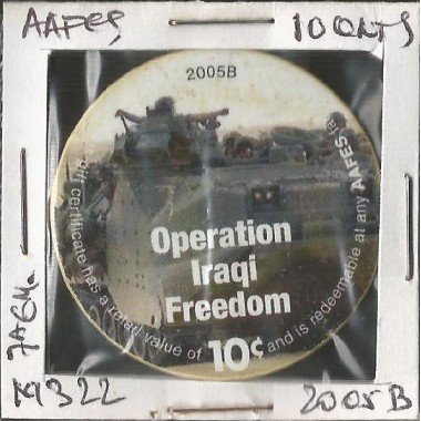 Estados Unidos - AAFES, 10 Cents 2005B PM322