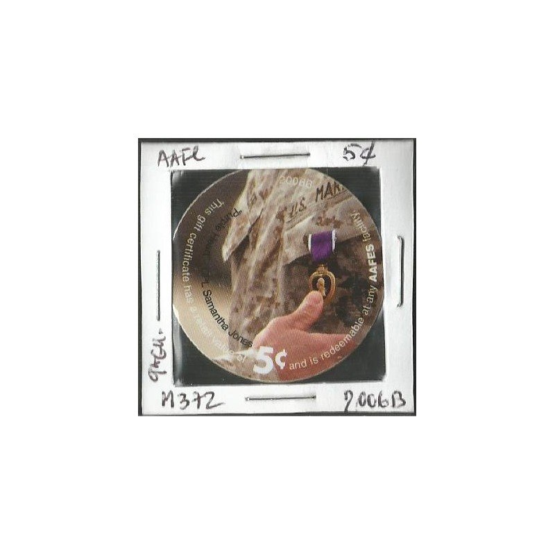 Estados Unidos - AAFES, 5 Cents 2006B PM372