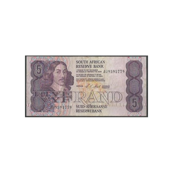Sur Africa 5 Rand ND1990-3 Firma 7 P119e