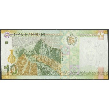 Peru, 10 Nuevos Soles 13 Ago 2009 P182
