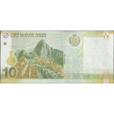 Peru, 10 Nuevos Soles 17 Ene 2013 P187