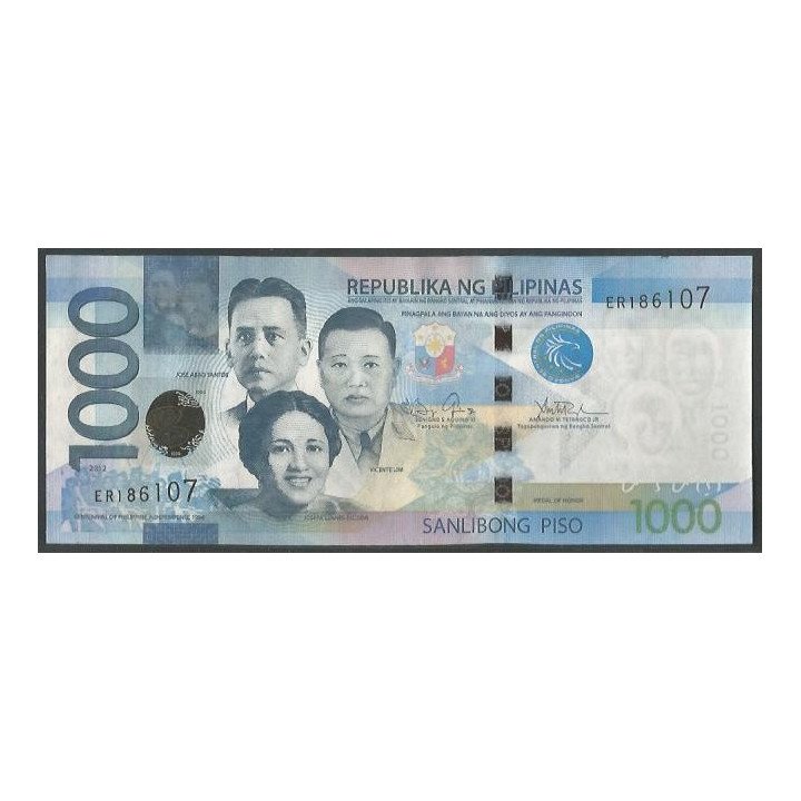 Filipinas 1.000 Piso 2012 P211a