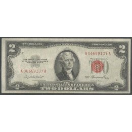 Estados Unidos 2 Dollars 1953 P380