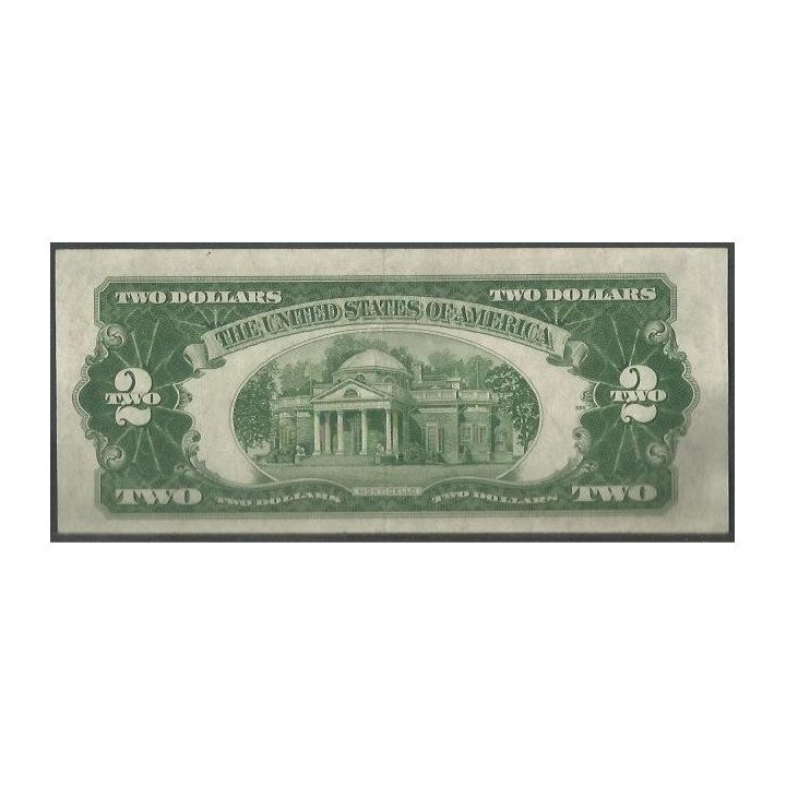 Estados Unidos 2 Dollars 1953 P380 reverso