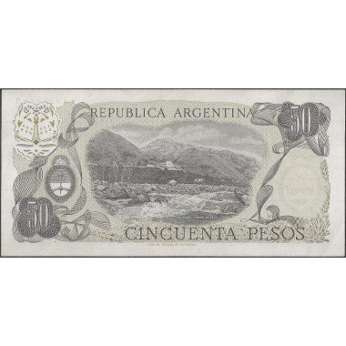 Argentina, 50 Pesos ND1976-8 Serie B P301a