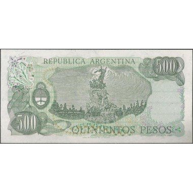 Argentina, 500 Pesos ND1977-81 Serie D P303c