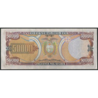 Ecuador, 50.000 Sucres 10 Mar 1999 AG P130c