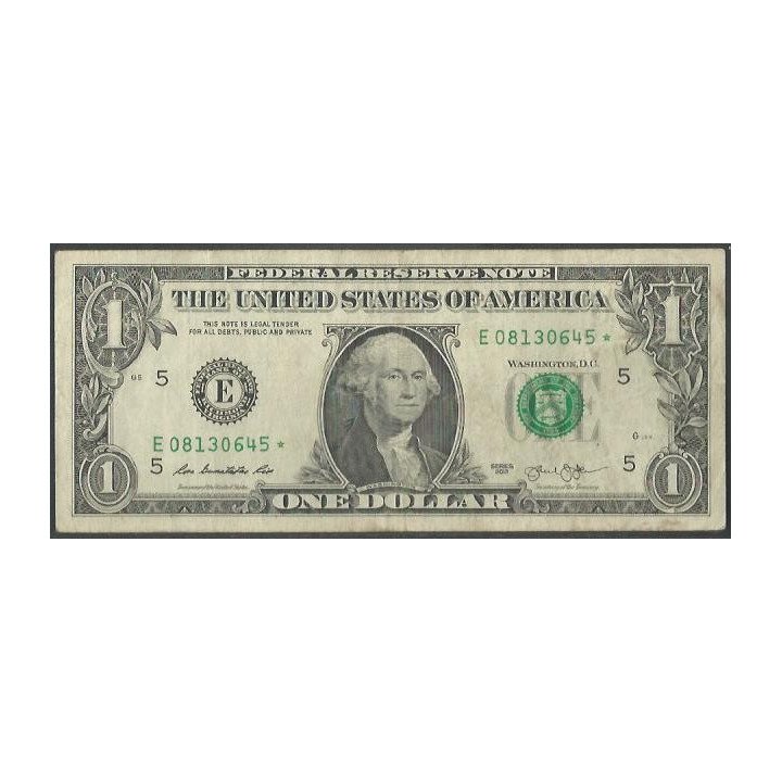 Estados Unidos 1 Dollar 2013 E Estrella P537