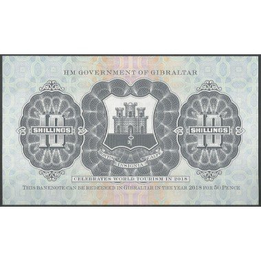 Gibraltar, 10 Shillings ND2018 P41