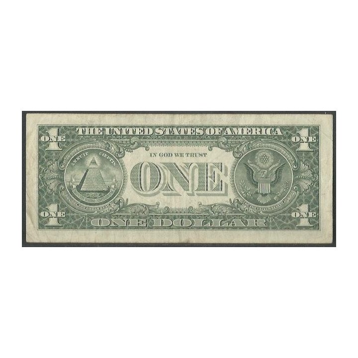 Estados Unidos 1 Dollar 2013 E Estrella P537 reverso
