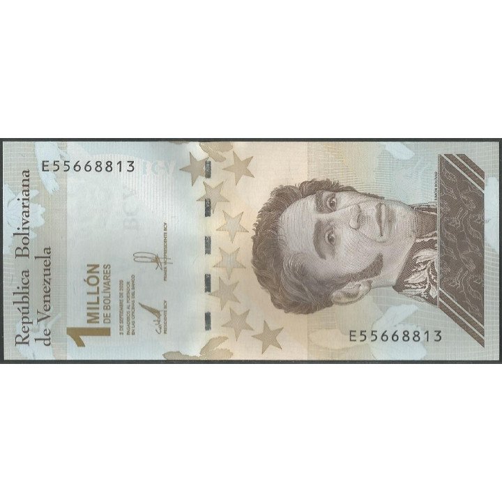Venezuela 1.000.000 Bolivares 3 Sep 2020 E8 Dig P114a