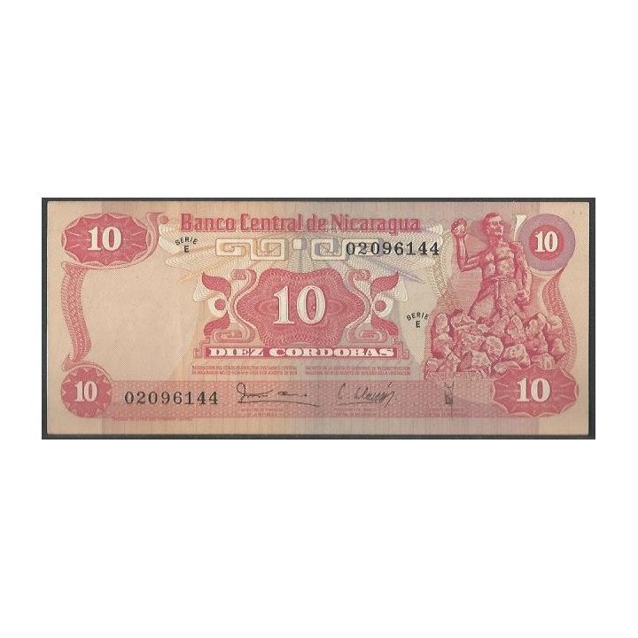 Nicaragua 10 Cordobas D1979 E P134