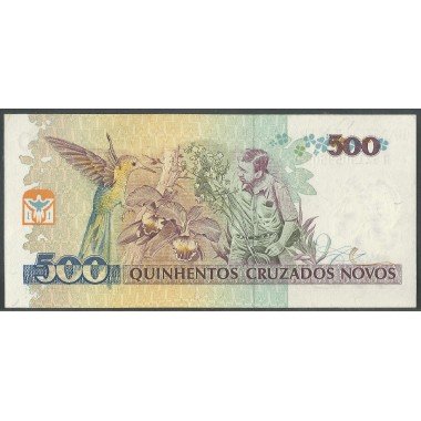 Brasil, 500 Cruzeiros ND1990 P226b