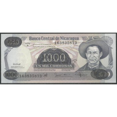 Nicaragua, 500.000 Cordobas D1987 P150