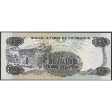 Nicaragua, 500.000 Cordobas D1987 P150