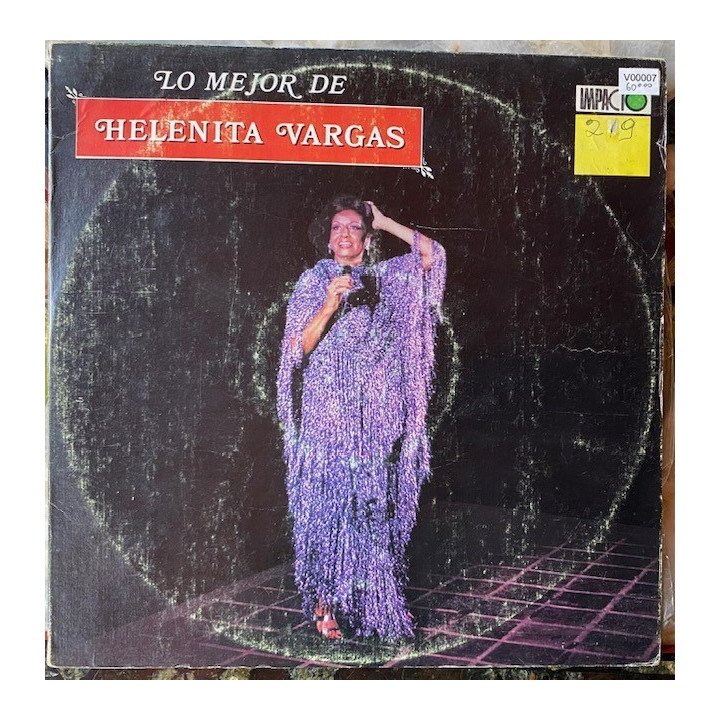 Helenita Vargas Lo mejor de - Colombia (3 Vinilos)