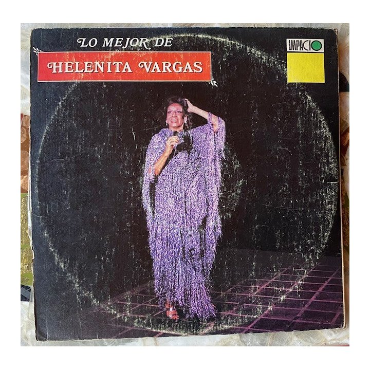 Helenita Vargas Lo mejor de - Colombia (3 Vinilos) reverso