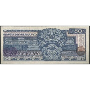 Mexico, 50 Pesos 27 Ene 1981 Serie KZ P73