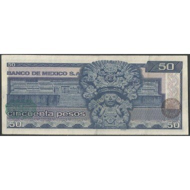 Mexico, 50 Pesos 27 Ene 1981 Serie KX P73