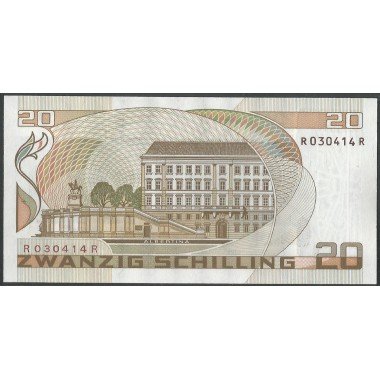 Austria, 20 Schilling 1 Oct 1986 P148