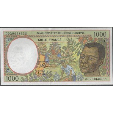 Congo, 1.000 Francs 2000 P102Cg
