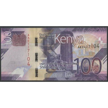 Kenya, 100 Shillingi 2019