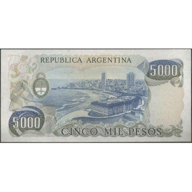 Argentina, 5.000 Pesos ND1977-83 Serie B P305b