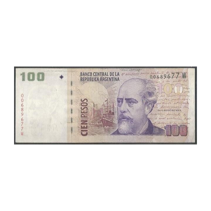Argentina 100 Pesos ND2003 Serie W P357a