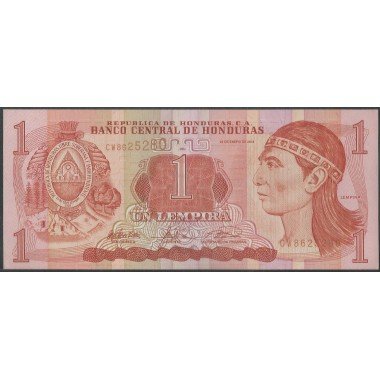 Honduras, 1 Lempira 23 Ene 2003 P84c