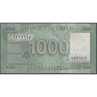 Libano, 1.000 Livres 2011 P90a