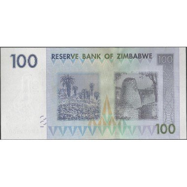 Zimbabwe, 100 Dollars 2007 P69