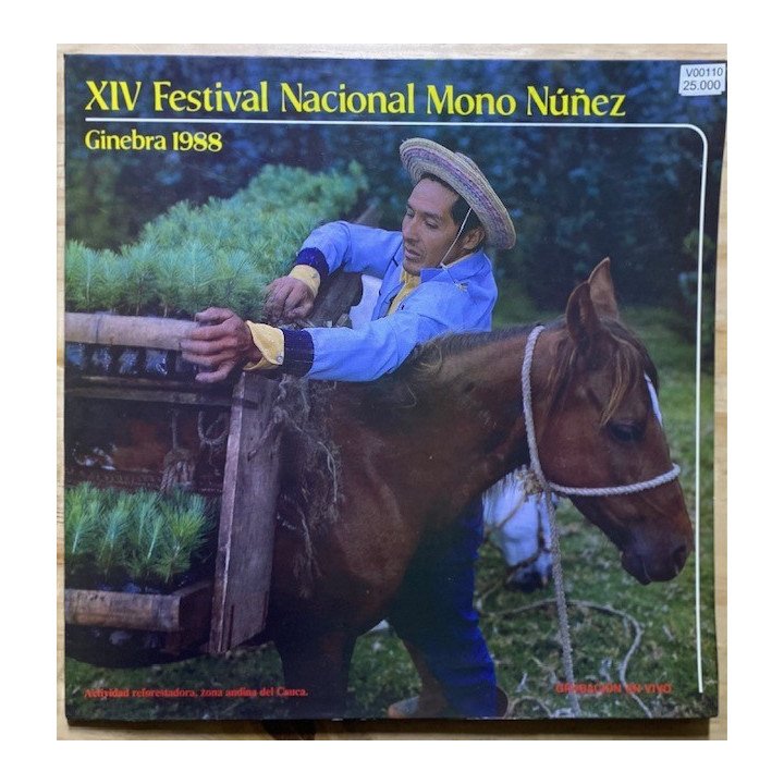 XIV Festival del Mono Nuñez Ginebra 1988 - Colombia