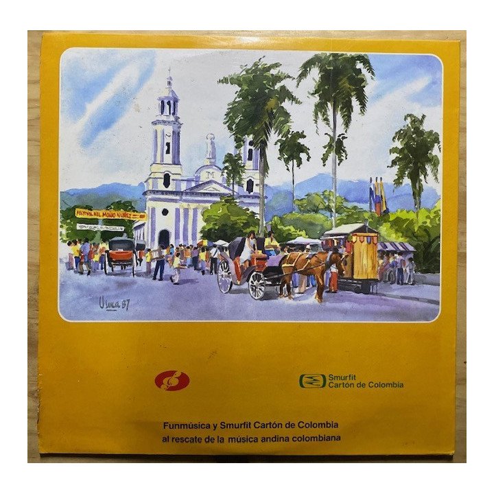XIV Festival del Mono Nuñez Ginebra 1988 - Colombia reverso